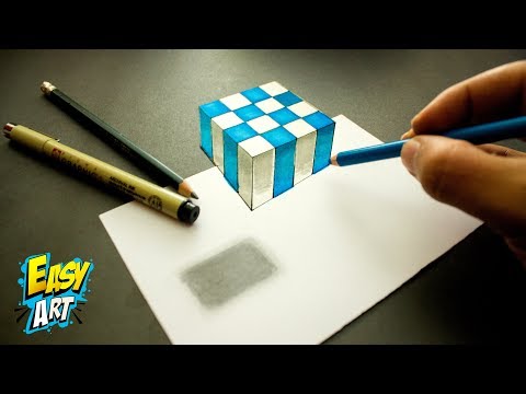 Como dibujar un Cubo en 3D 