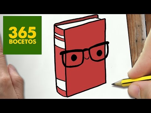 Como Dibujar Un Libro Kawaii