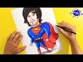 Como dibujar a HolaSoyGerman estilo Superman